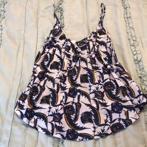 patterned tank top
